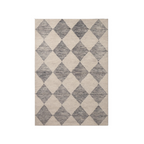 Chris Loves Julia x Loloi Francis Wool Beige / Charcoal Rug