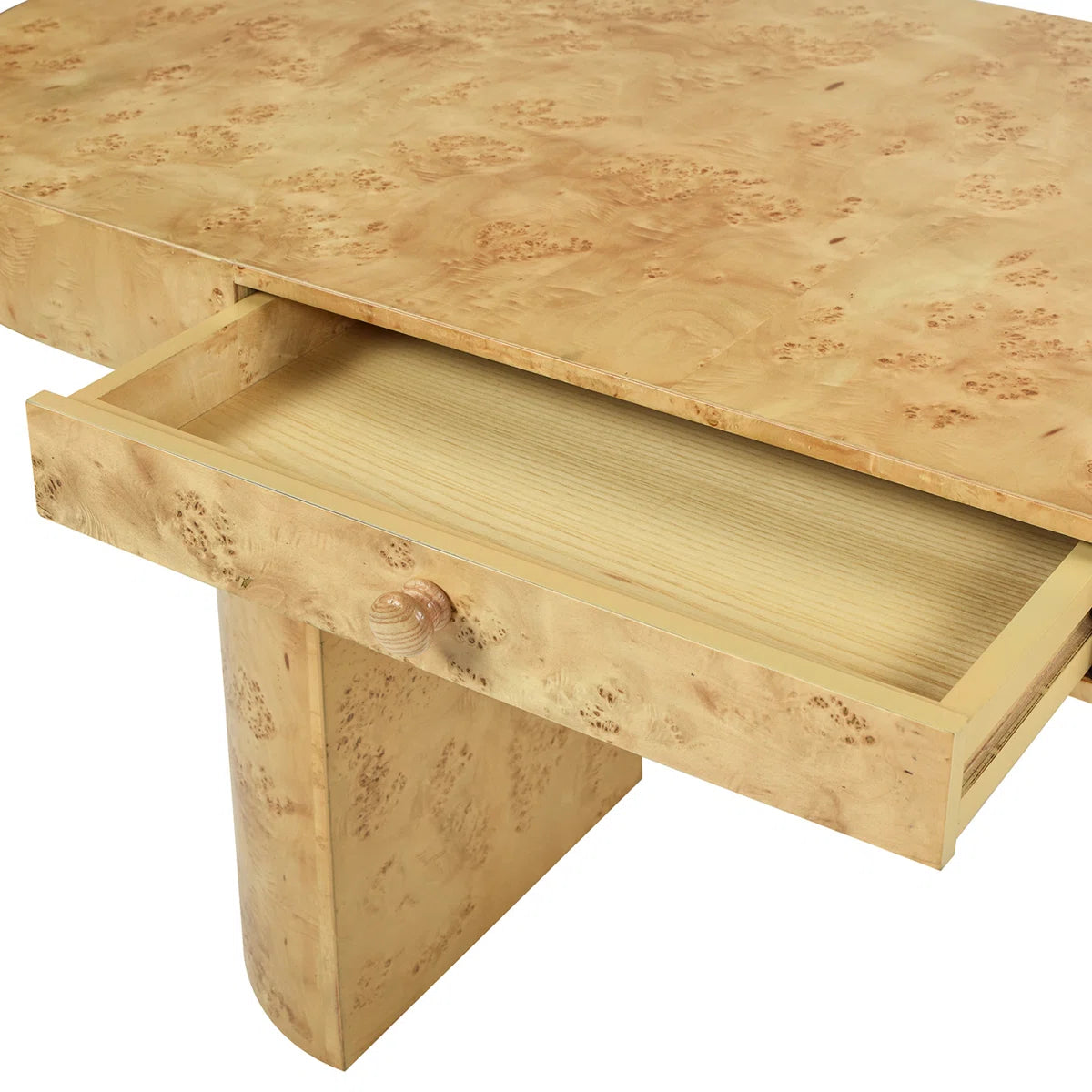 Hurston Oval Desk by Wildon Home®